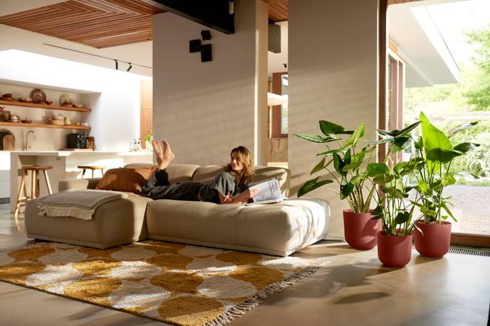 jazz round 35cm rosso toscano